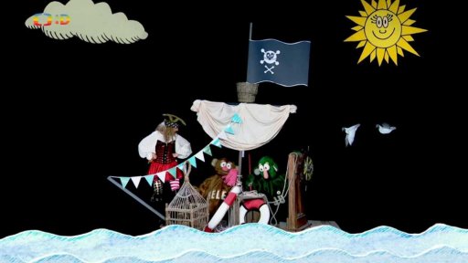 Novoroční slepička zachraňuje Jůheláky před pirátkou