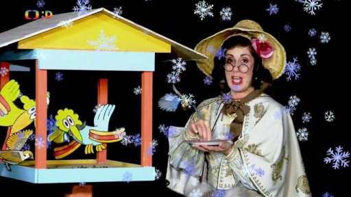 Žán Pól přikrmuje ptáčky