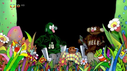 Jů a Hele se chystají na Velikonoce.