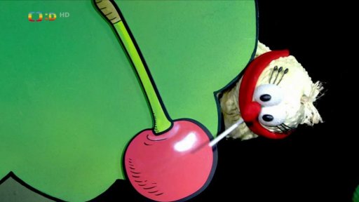 Muf předstírá, že je červ.