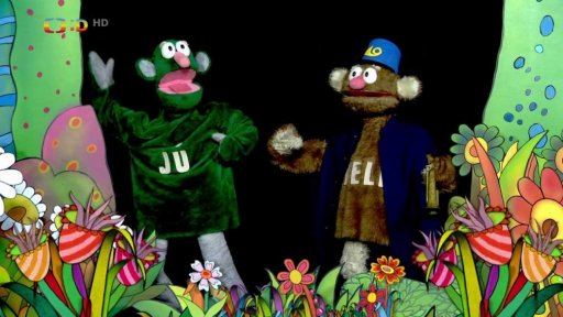 Jůheláci si hrají na pošťáky.