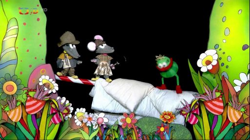 Detektivové Tryskáček s Tryský vypátrají Mufantóma! Muf ukradl peřinky, aby mohlo sněžit a ono opravdu pohádkově sněží!