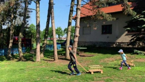 Pochod cestou kocoura Mikeše v Hrusicích