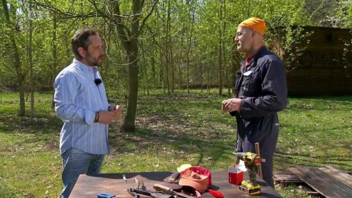 Kutilský způsob opalování dřeva na domky