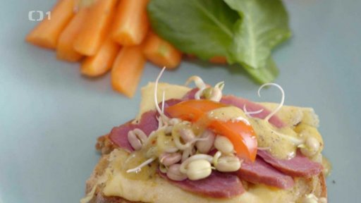 Vaječná omeleta s kachními prsy