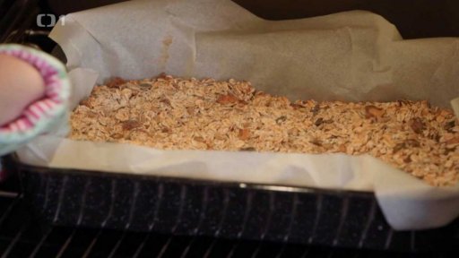 Domácí müsli tyčinky