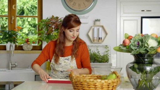 Hruškový koláč s vanilkovým pudinkem