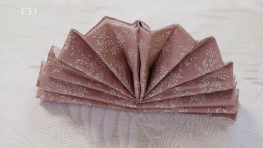 Skládání ubrousků