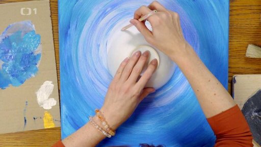 Malba akrylovými barvami