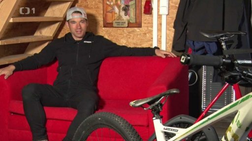 Cyklista Tomáš Slavík