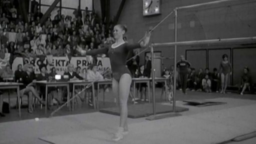 Přátelské utkání sportovních gymnastek ČSSR-SSSR