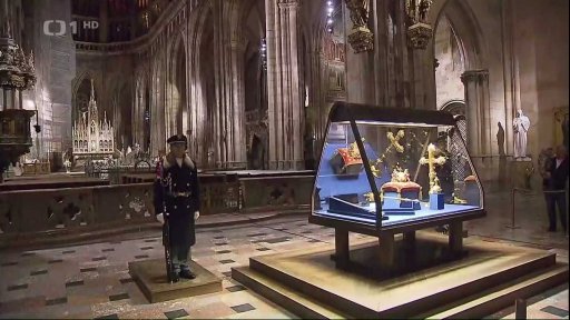 Výstava korunovačních klenotů