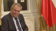 Reakce současného prezidenta Miloše Zemana