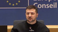Zelenskyj v Bruselu