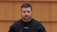 Ukrajinský prezident vystoupil v Evropském parlamentu