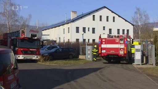 Exploze v závodu na Teplicku