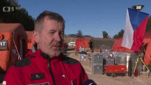 Mise českých záchranářů v Turecku