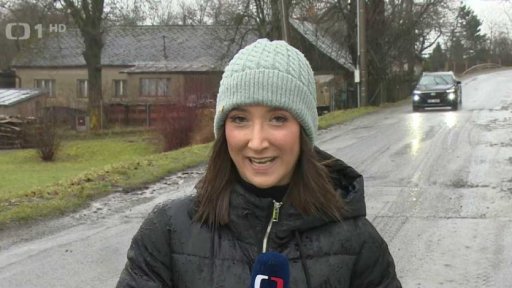 Zničené silnice na Vysočině