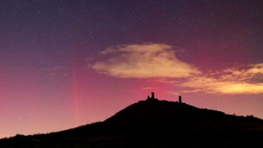 Polární záře v Česku