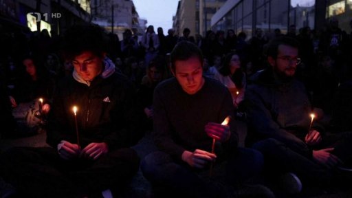 Oběti vlakového neštěstí v Řecku