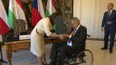 Setkání Miloše Zemana s maďarskou prezidentkou