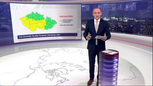 Počasí na Pražském hradě při inauguraci prezidenta