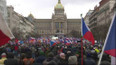 Protivládní demonstrace v Praze