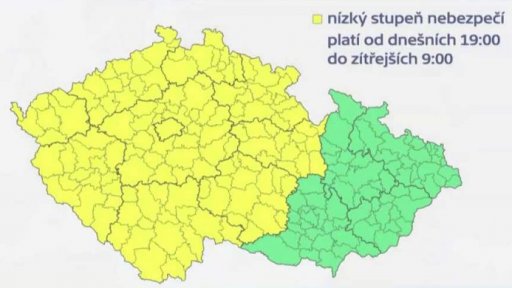 Varování před náledím