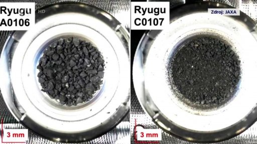 Organické sloučeniny z asteroidu