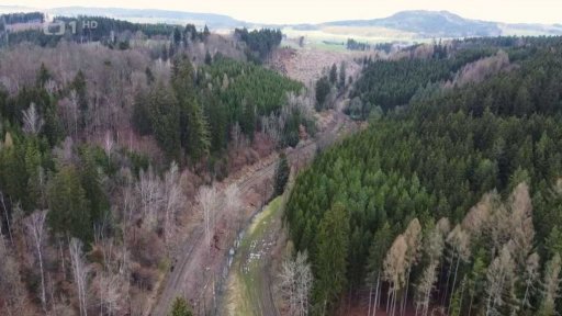 Výluka mezi Policí nad Metují a Broumovem