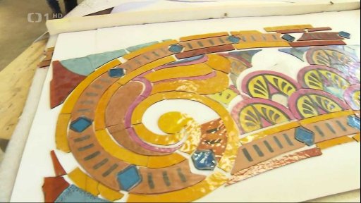 Renovace vitráže od Mikoláše Alše