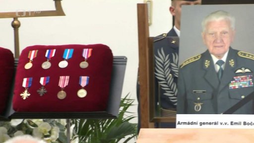 Loučení s válečným veteránem