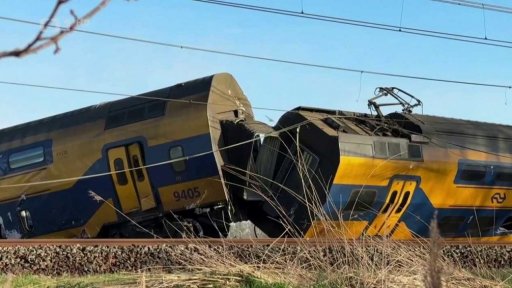 Vykolejení vlaku v Nizozemsku