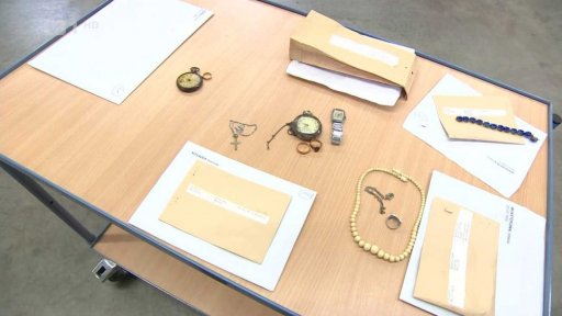 Osobní věcí obětí z koncentračních táborů