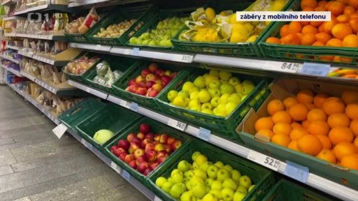 Ceny jablek na českých pultech