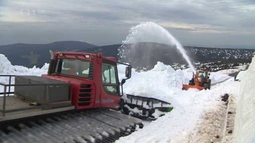 Letní cesta na Luční boudu je znovu průjezdná