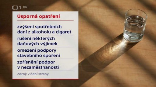 Úsporná opatření