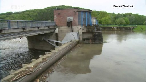 Zvednuté hladiny řek