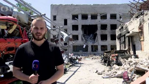 Trosky rakety v Kyjevě zabily tři lidi