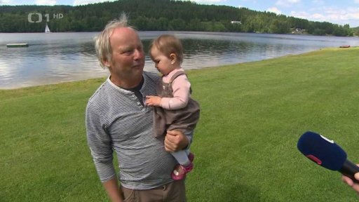 Kempování u lipenské přehrady