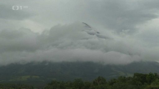 Probuzení sopky na Filipínách