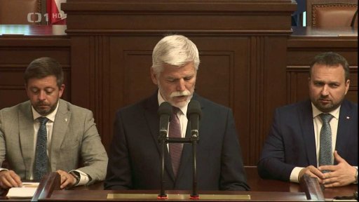 Projev prezidenta před poslanci