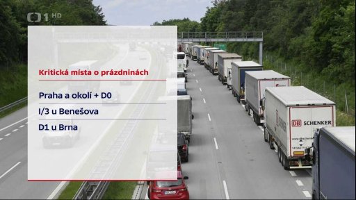 Kritická místa na D1