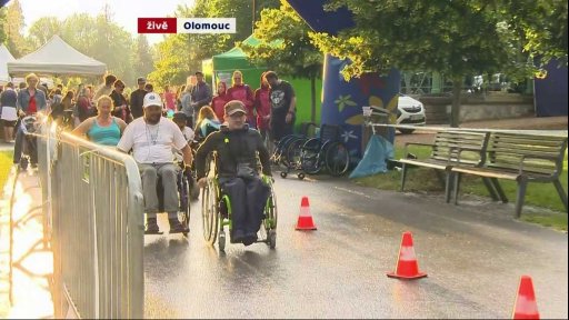Maraton v jízdě na invalidním vozíku