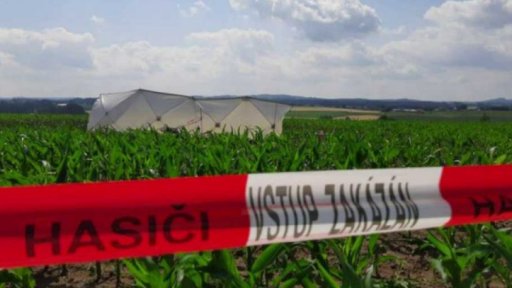 Pád ultrilightu na Havlíčkobrodsku