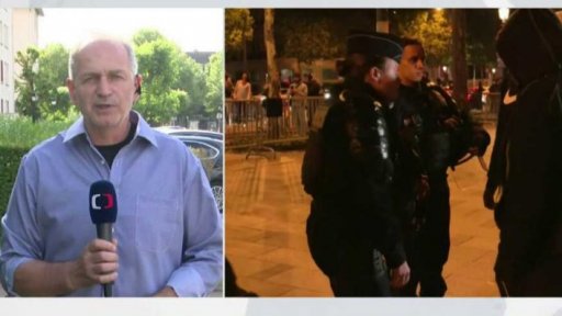 Protesty v Paříži