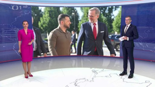 Volodymyr Zelenskyj v Česku