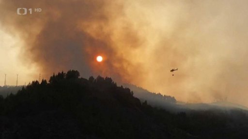 Lesní požáry ve Středomoří