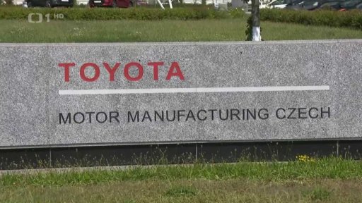 Odstávka kolínské továrn Toyota