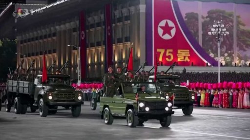 Vojenská přehlídka v KLDR